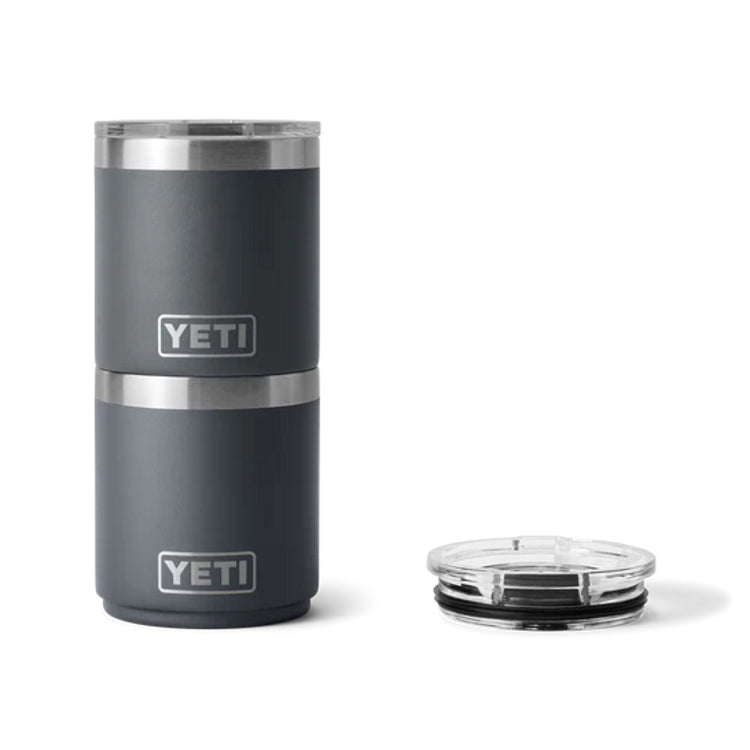 Yeti Rambler Stackable Lowball Insulated Cup - Charcoal