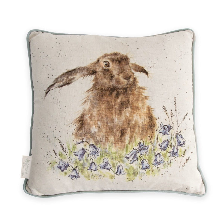 Wrendale Designs Bright Eyes Hare Cushion