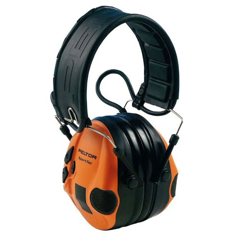 Gunmark Peltor Sporttac Electronic Earmuff - Green/Orange