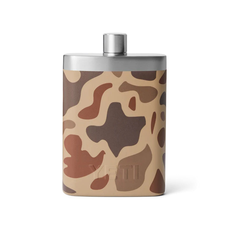 Yeti Rambler Flask - Wetlands Camo