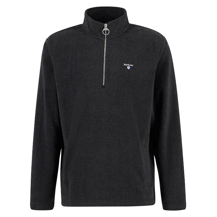 Barbour Essentials Half Zip Fleece - Charcoal Marl