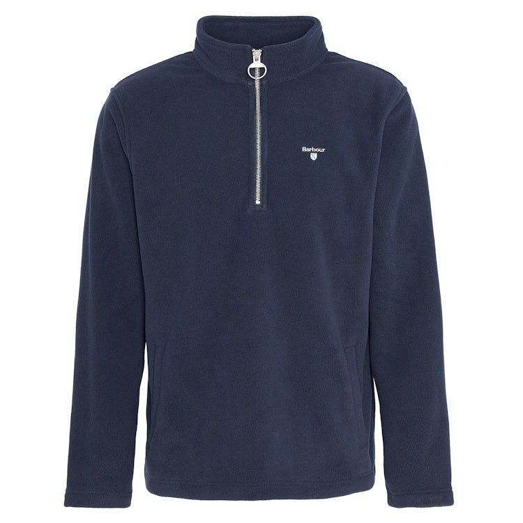 Barbour Essentials Half Zip Fleece - Navy