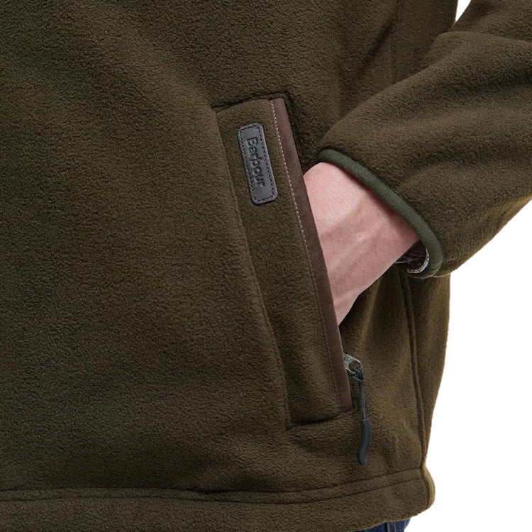 Barbour Active Fleece Jacket - Olive