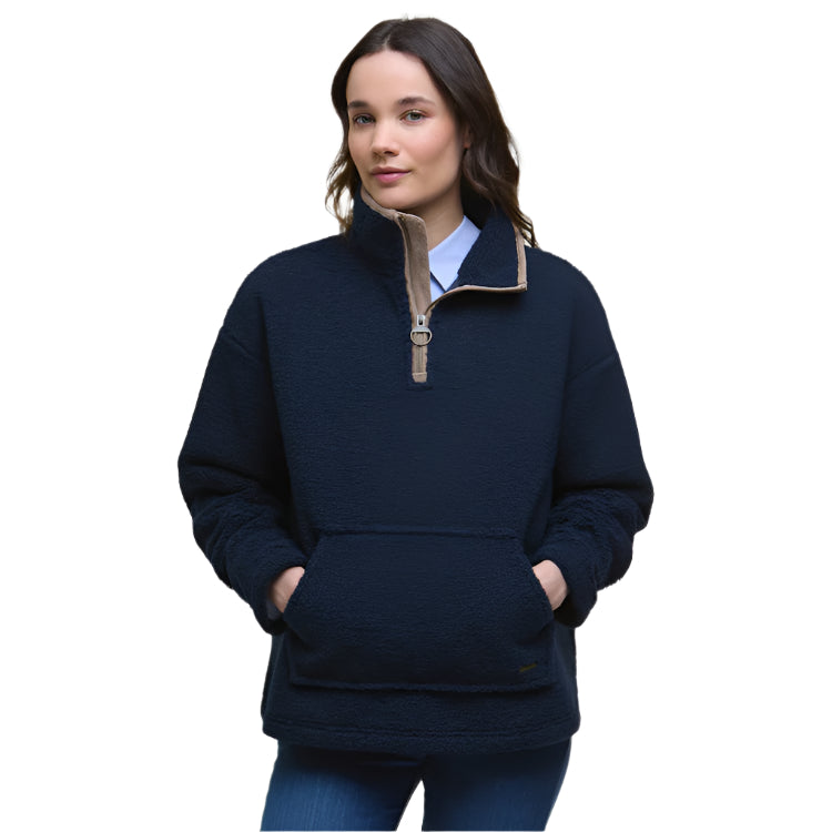 Barbour Ladies Bamburgh Fleece - Navy