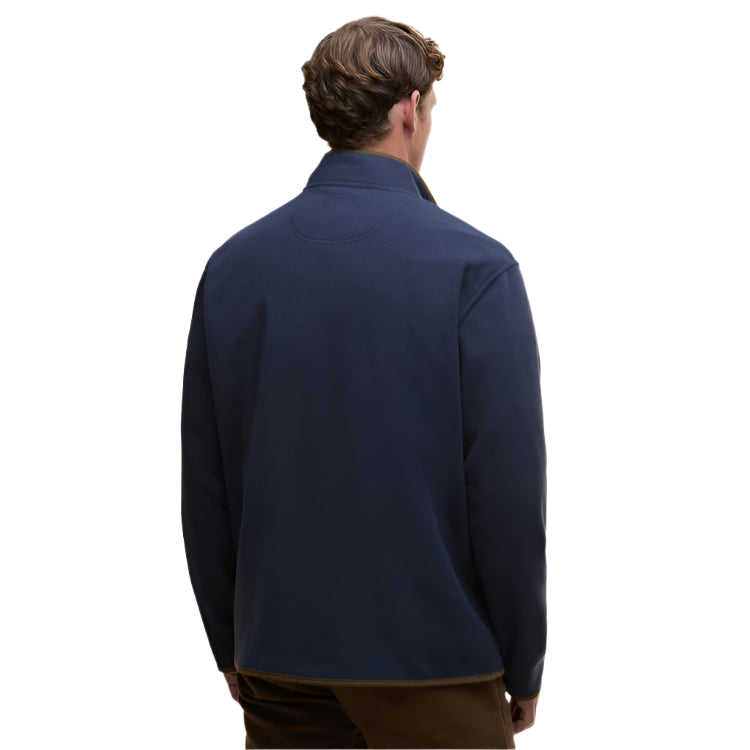 Barbour Harwood Zip Thru Fleece - Navy