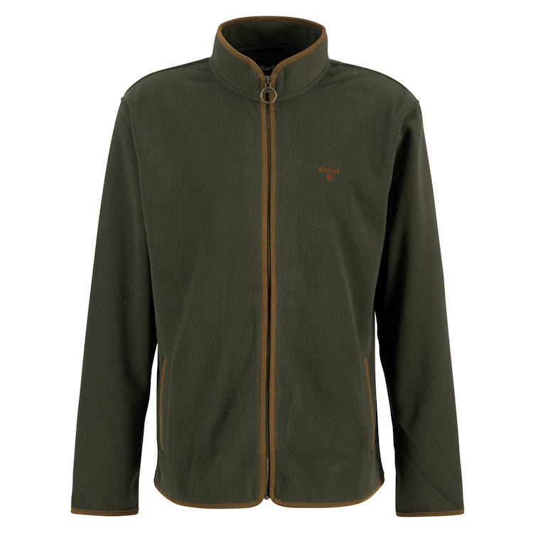 Barbour Harwood Zip Thru Fleece - Olive