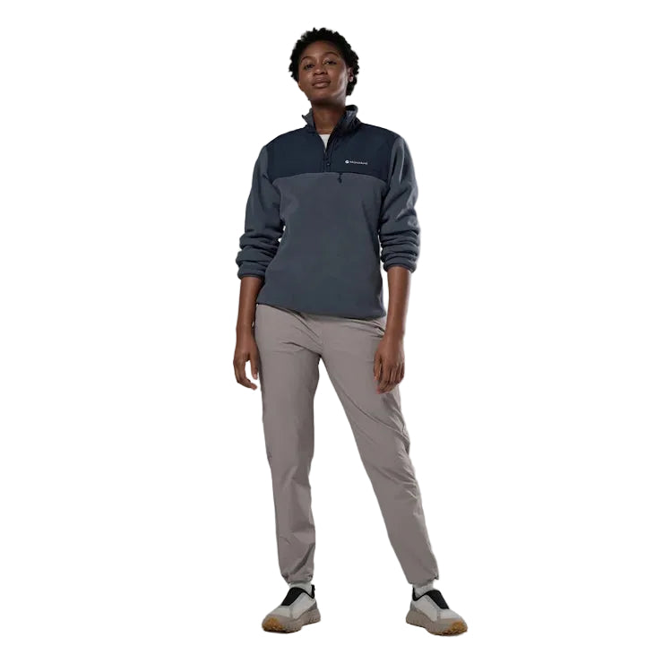 Montane Ladies Roco Pull On Fleece - Dark Sky