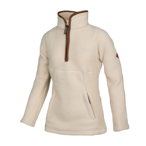 Jack Pyke Ladies 1/2 Zip Sherpa Fleece Pullover - Sail