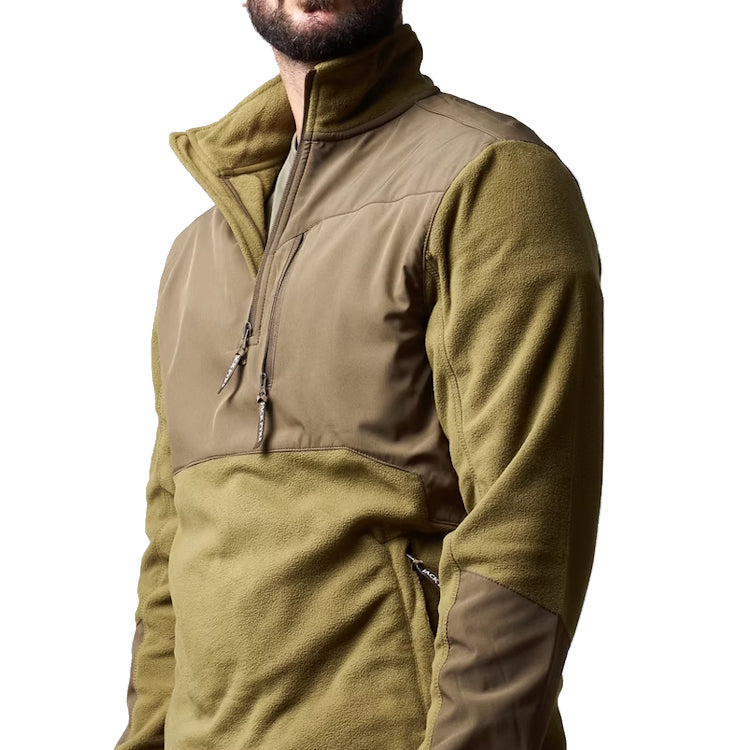 Jack Pyke Rannock Fleece Pullover - Dark Mustard