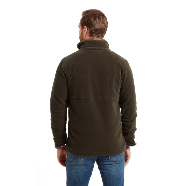 Schoffel Berkeley 1/4 Zip Fleece - Dark Olive