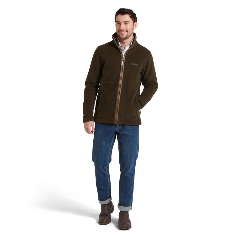 Schoffel Cottesmore Fleece Jacket - Dark Olive