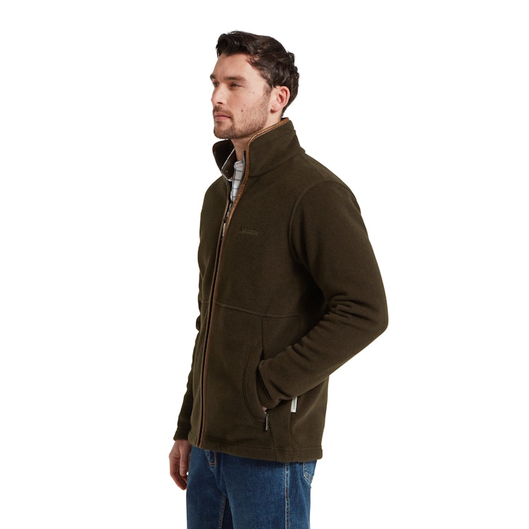 Schoffel Cottesmore Fleece Jacket - Dark Olive