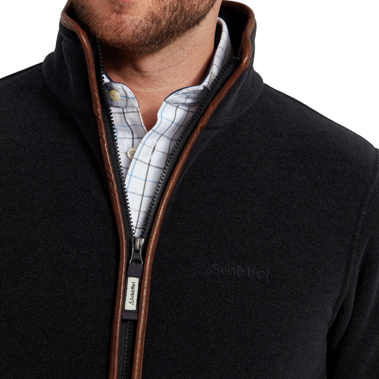 Schoffel Cottesmore Fleece Jacket - Gunmetal