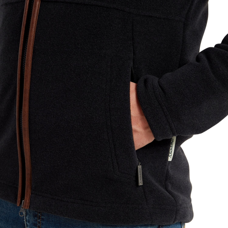Schoffel Cottesmore Fleece Jacket - Gunmetal