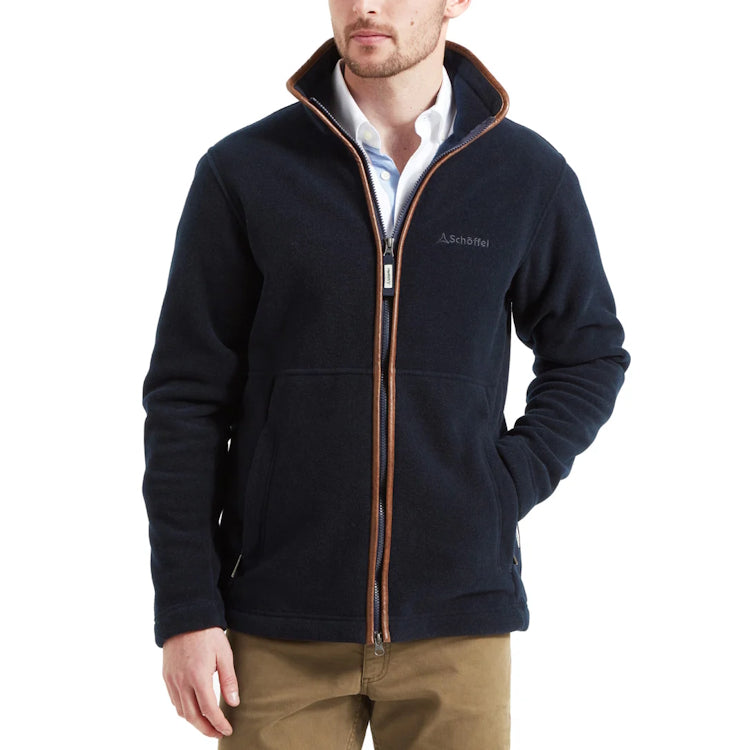 Schoffel Cottesmore Fleece Jacket - Navy