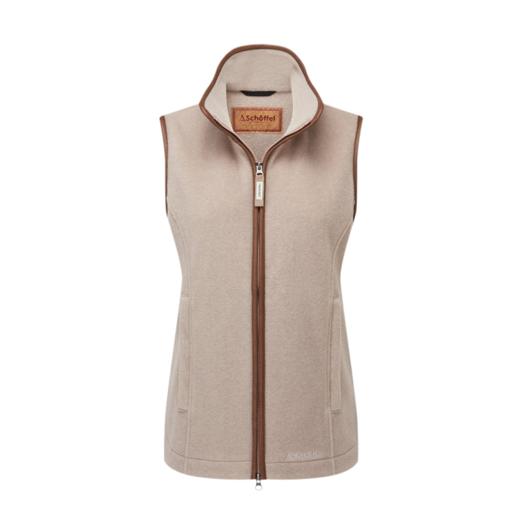 Schoffel Ladies Lyndon Fleece Gilet - Mushroom