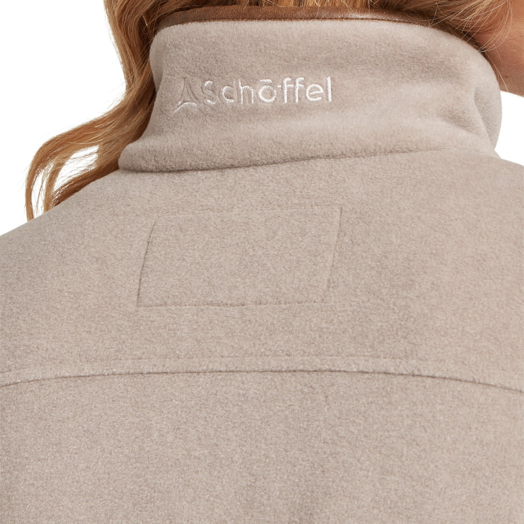 Schoffel Ladies Tilton II 1/4 Zip Fleece - Mushroom