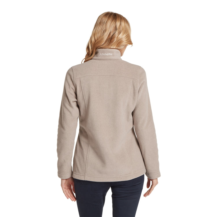 Schoffel Ladies Tilton II 1/4 Zip Fleece - Mushroom