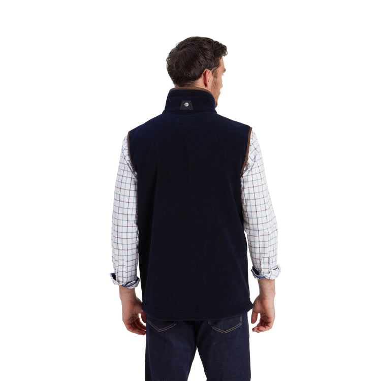 Schoffel Oakham Fleece Gilet - Navy