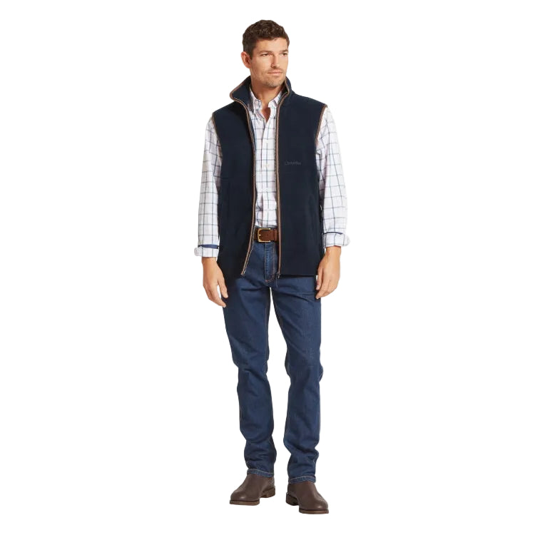 Schoffel Oakham Fleece Gilet - Petrol Blue