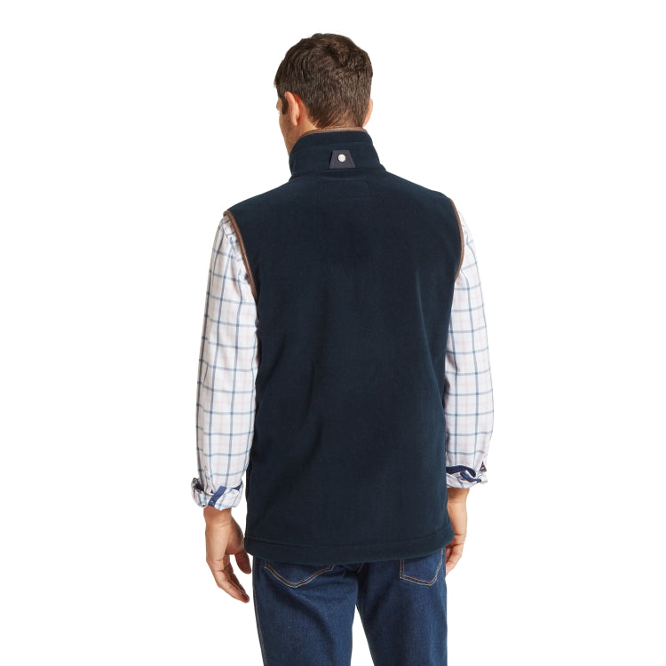 Schoffel Oakham Fleece Gilet - Petrol Blue