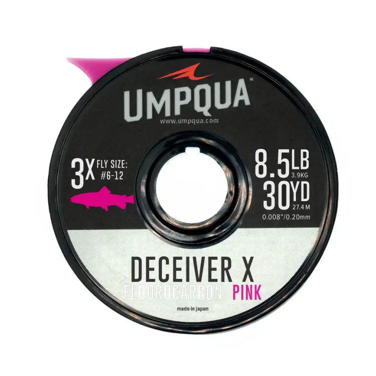 Umpqua Deceiver X Fluorocarbon Tippet Pink - 30yds