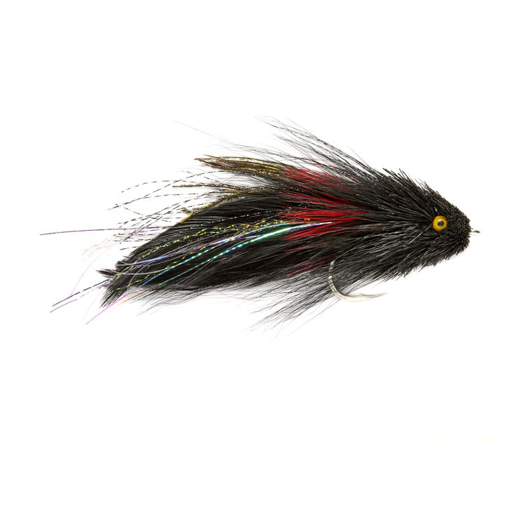 Serges Wrasse Flies - Black