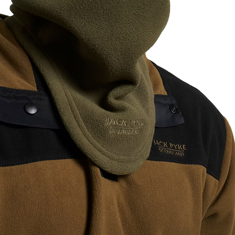 Jack Pyke Countryman Fleece Neck Gaiter - Light Olive