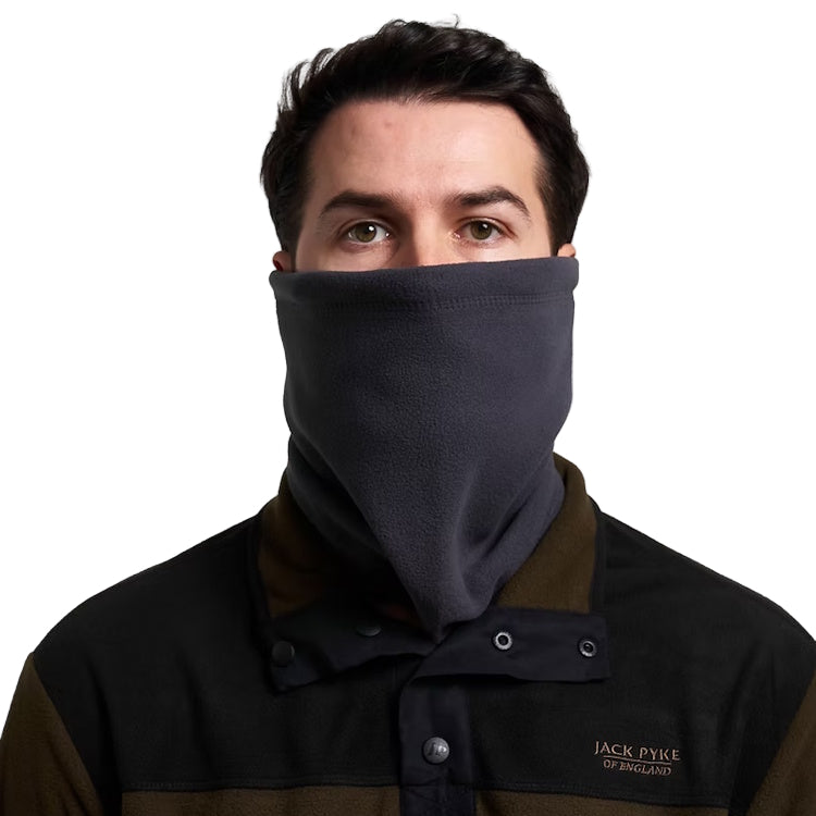 Jack Pyke Country Fleece Neck Gaiter - Charcoal