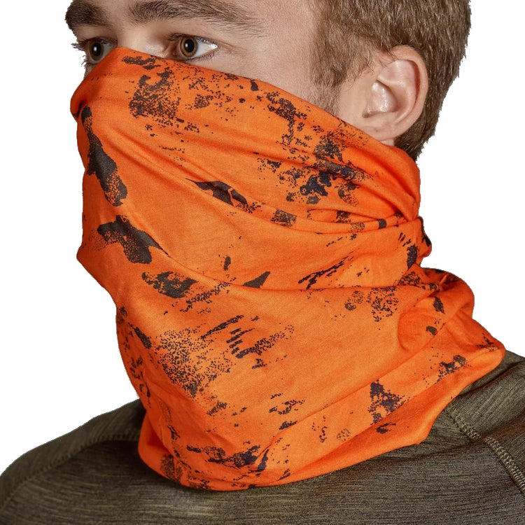 Seeland Neck Gaiters 2 Pack - Pine Green/InVis Orange Blaze