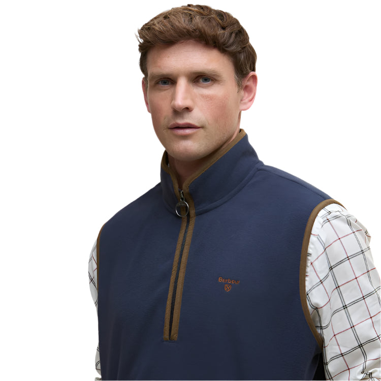 Barbour Harwood Gilet Fleece - Navy
