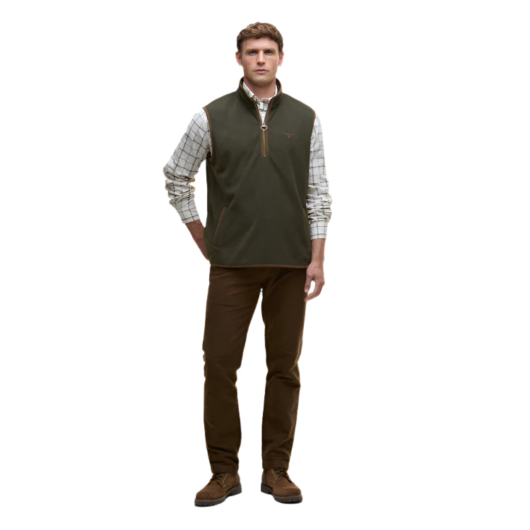 Barbour Harwood Gilet Fleece - Olive