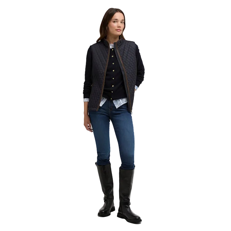 Barbour Ladies Basswood Gilet - Dark Navy