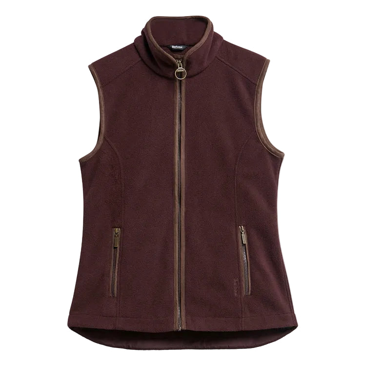 Barbour Ladies Country Colton Fleece Gilet - Fig