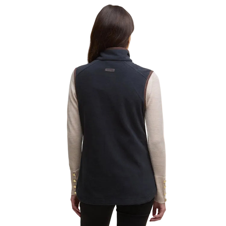Barbour Ladies Country Colton Fleece Gilet - Navy