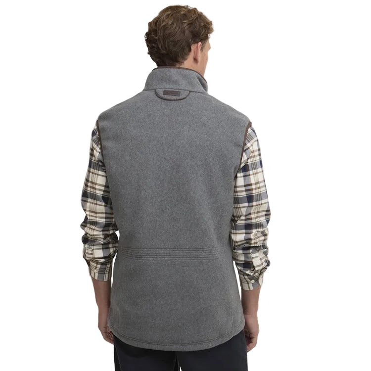 Barbour Langdale Fleece Gilet - Dark Grey Marl
