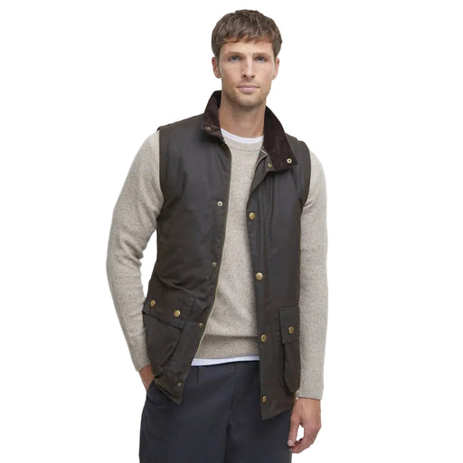 Barbour Westmorland Wax Gilet - Olive