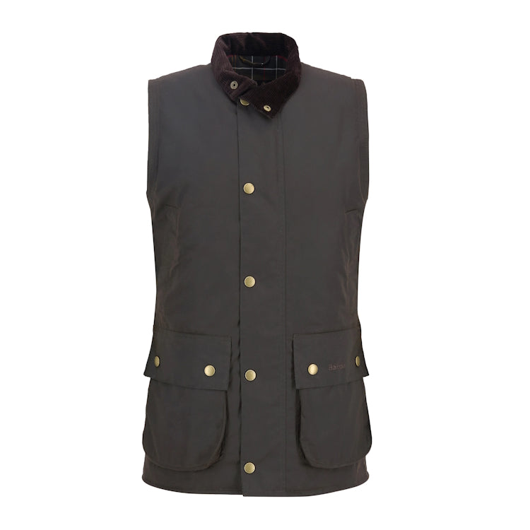 Barbour Westmorland Wax Gilet - Olive