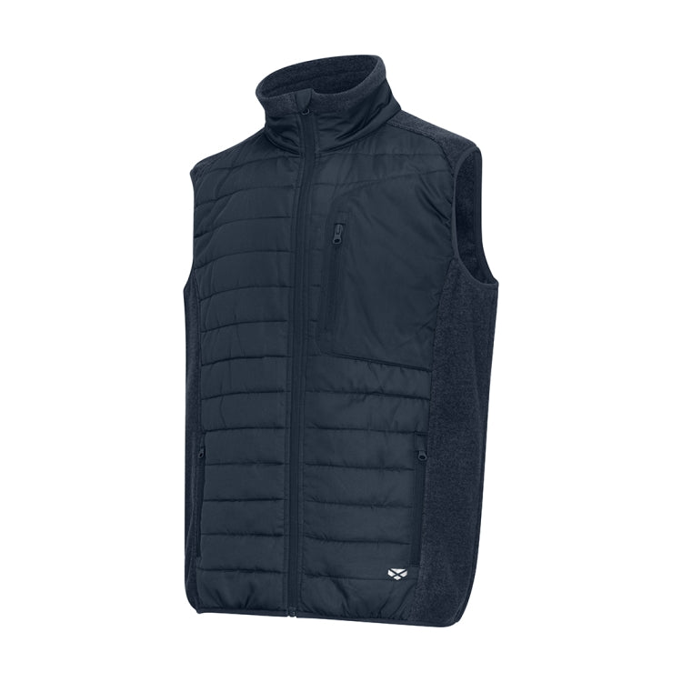 Hoggs of Fife Melville Hybrid Gilet - Midnight Navy