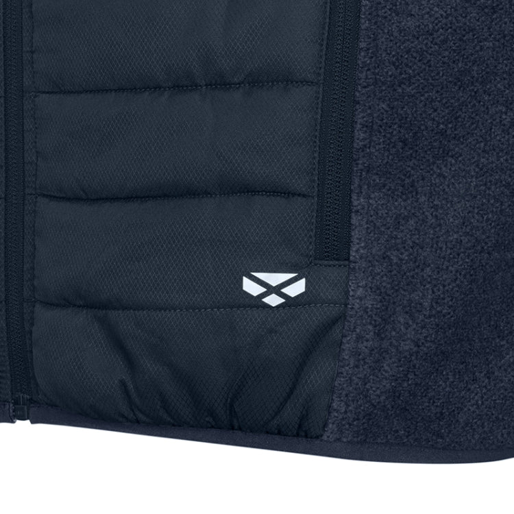 Hoggs of Fife Melville Hybrid Gilet - Midnight Navy