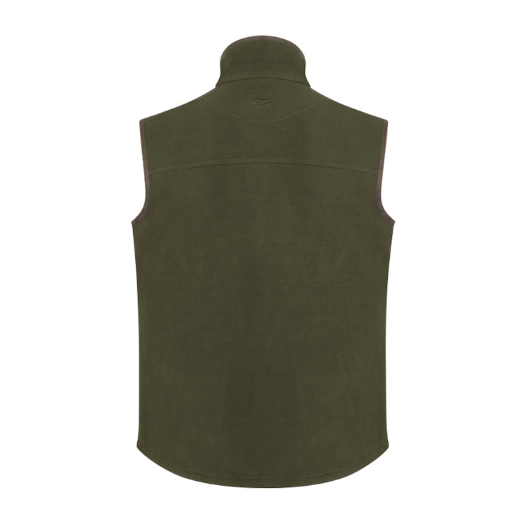 Hoggs of Fife Woodhall Fleece Gilet - Green