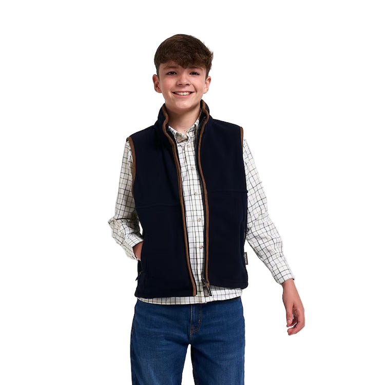 Jack Pyke Junior Countryman Fleece Gilet - Navy