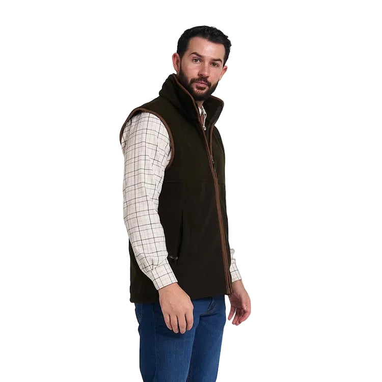 Jack Pyke Countryman Fleece Gilet - Dark Olive