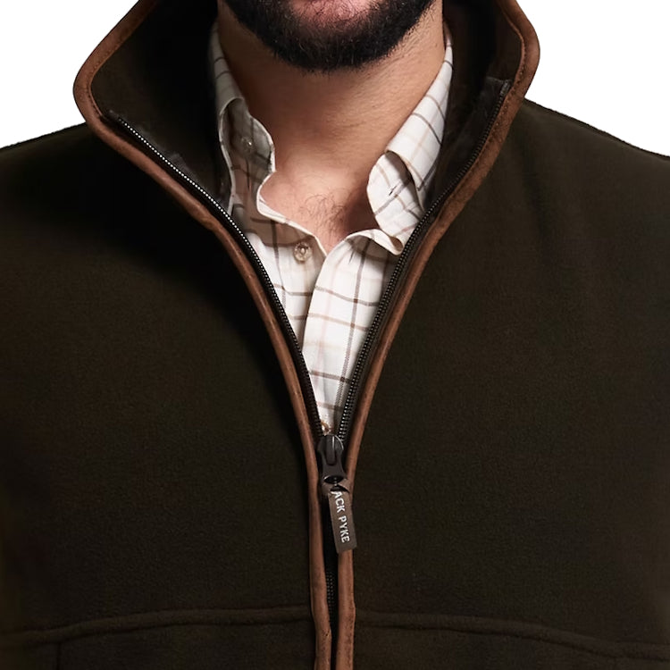Jack Pyke Countryman Fleece Gilet - Dark Olive