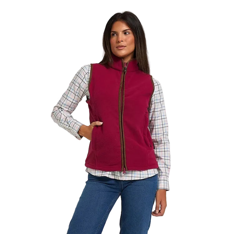 Jack Pyke Ladies Countryman Fleece Gilet - Roselle