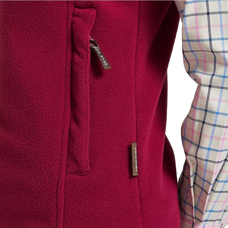 Jack Pyke Ladies Countryman Fleece Gilet - Roselle