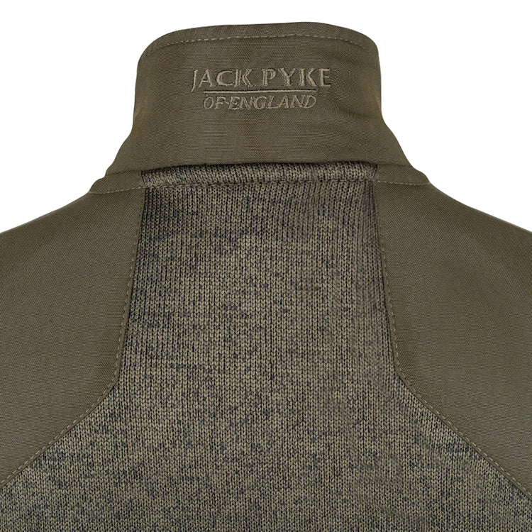 Jack Pyke Ladies Melange Fleece Gilet - Dark Olive