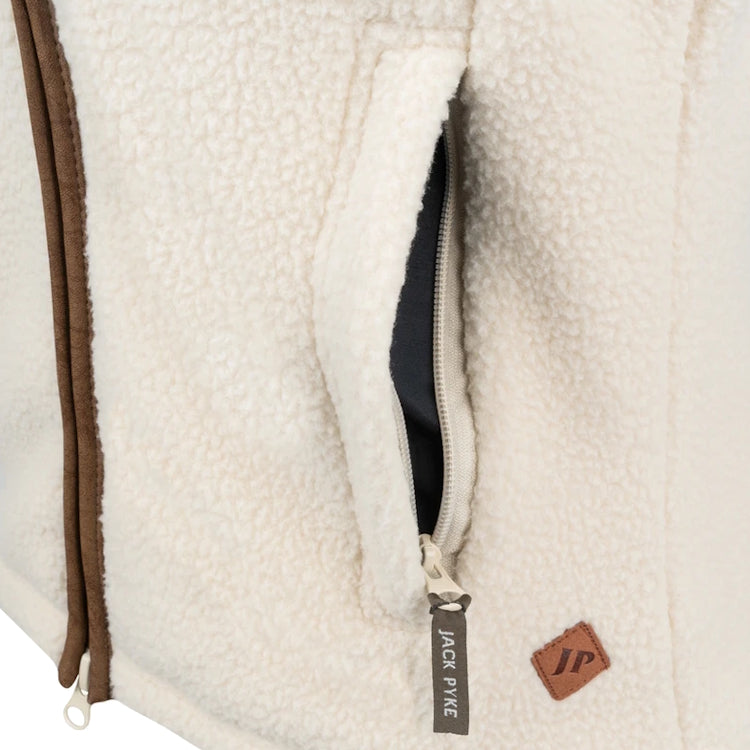 Jack Pyke Ladies Sherpa Fleece Gilet - Sail