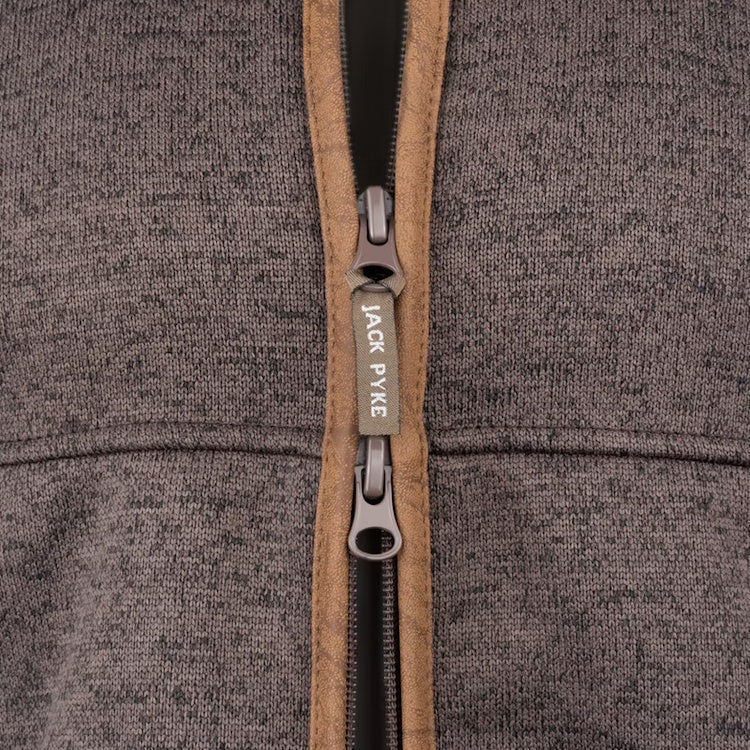 Jack Pyke Melange Fleece Gilet - Brown