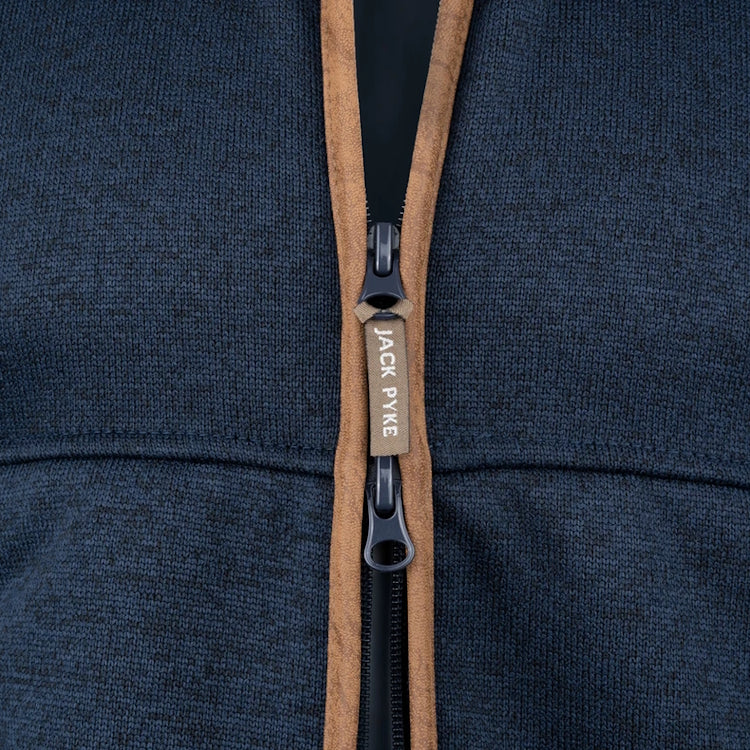 Jack Pyke Melange Fleece Gilet - Navy